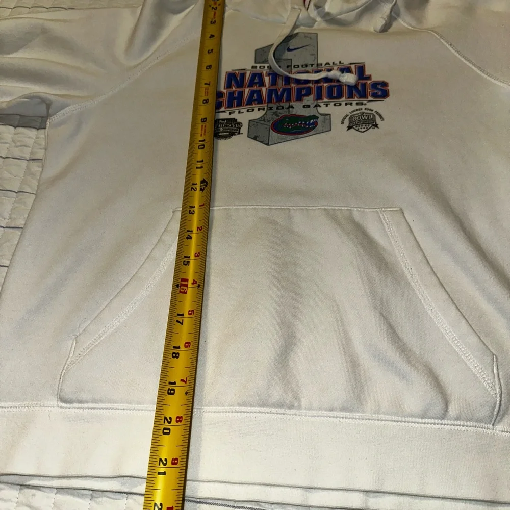 Nike Kids Florida Gators 2008 National Champions Hoodie‎ White Size S 4-6